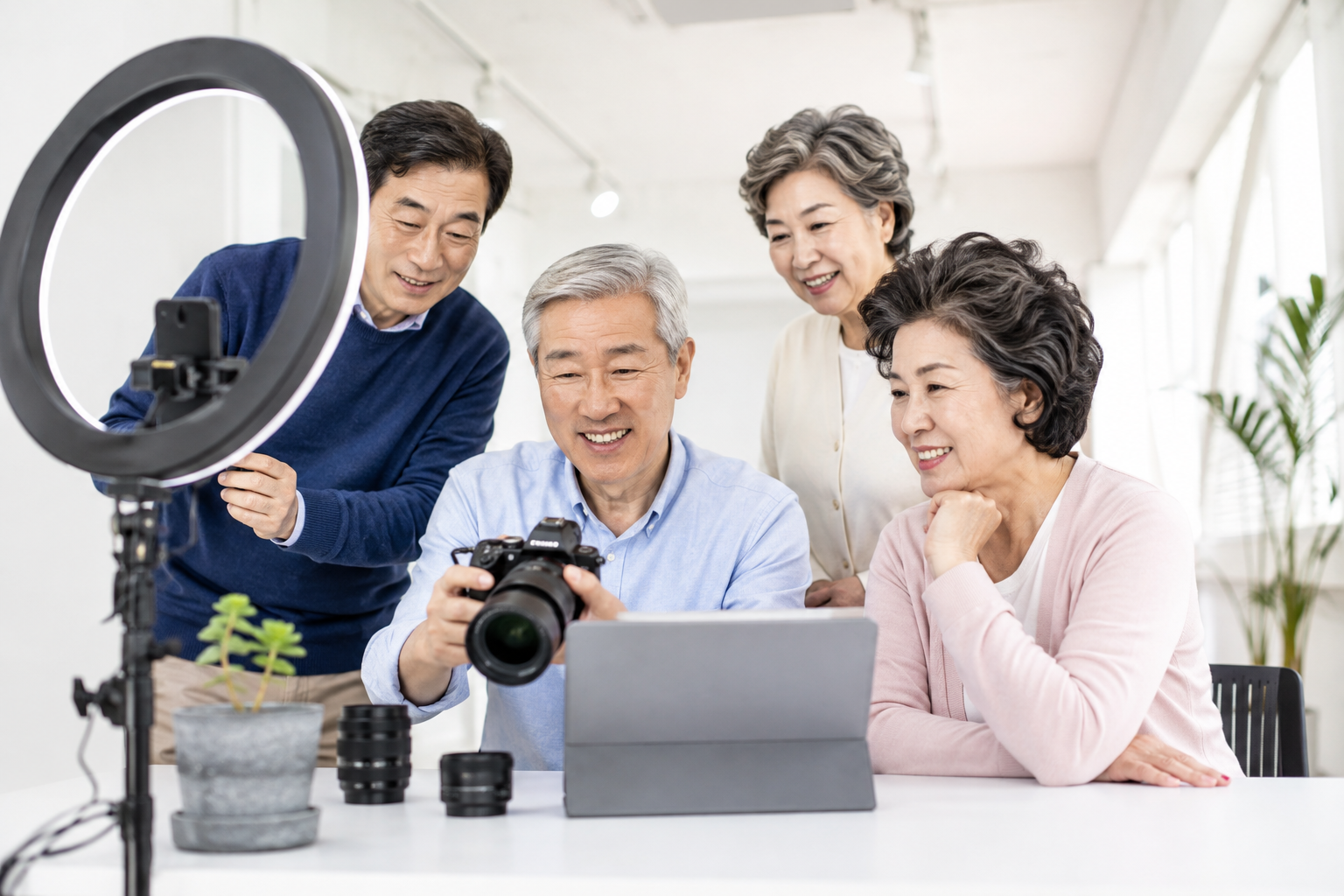 시니어 유튜브 크리에이터
